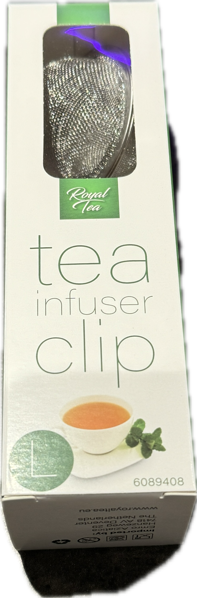 Tea infuser clip