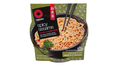 Obento Spicy Sesame Ramen Noodle Bowl