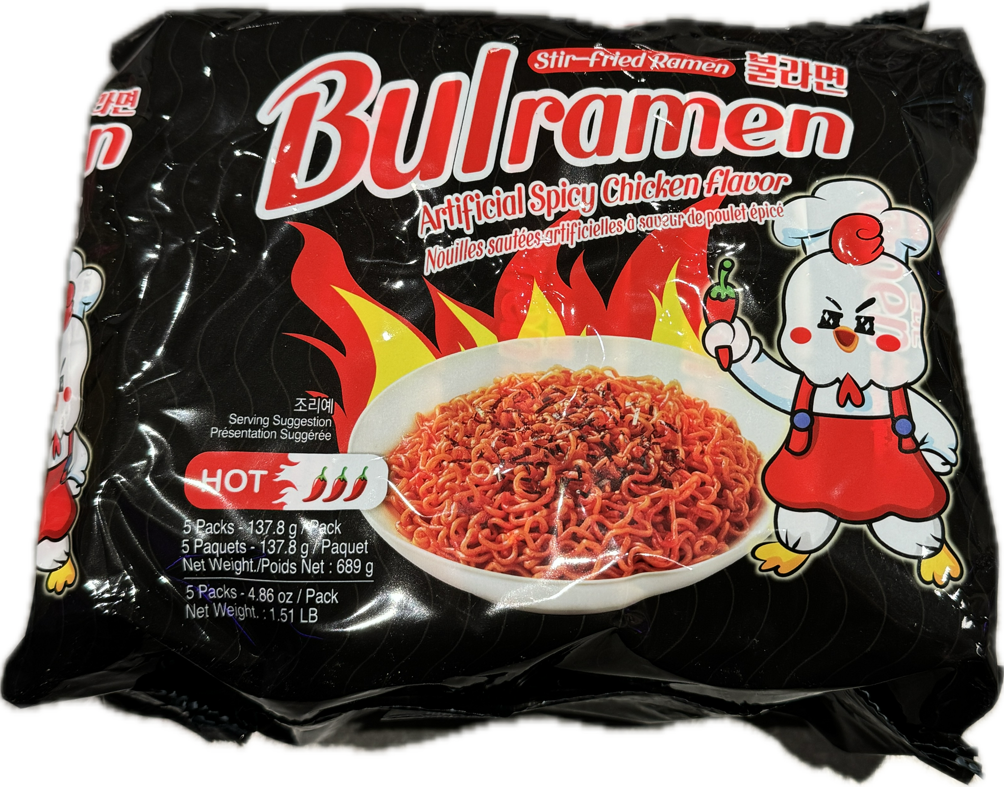 Bulramen spicy chicken 5Pk