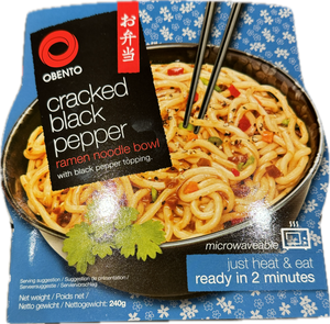 Cracked black pepper Udon