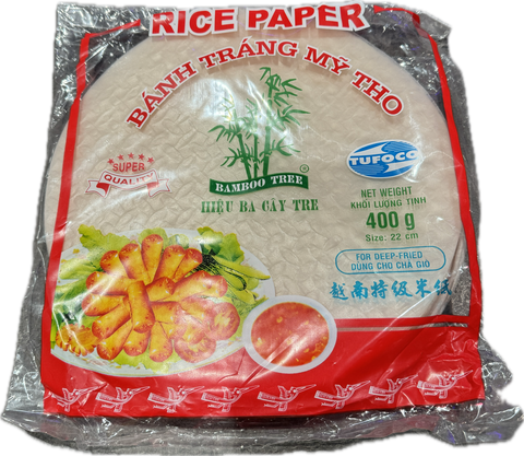 Rice paper 22cm (deep fry)