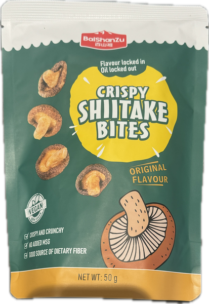 Crispy shiitake bites