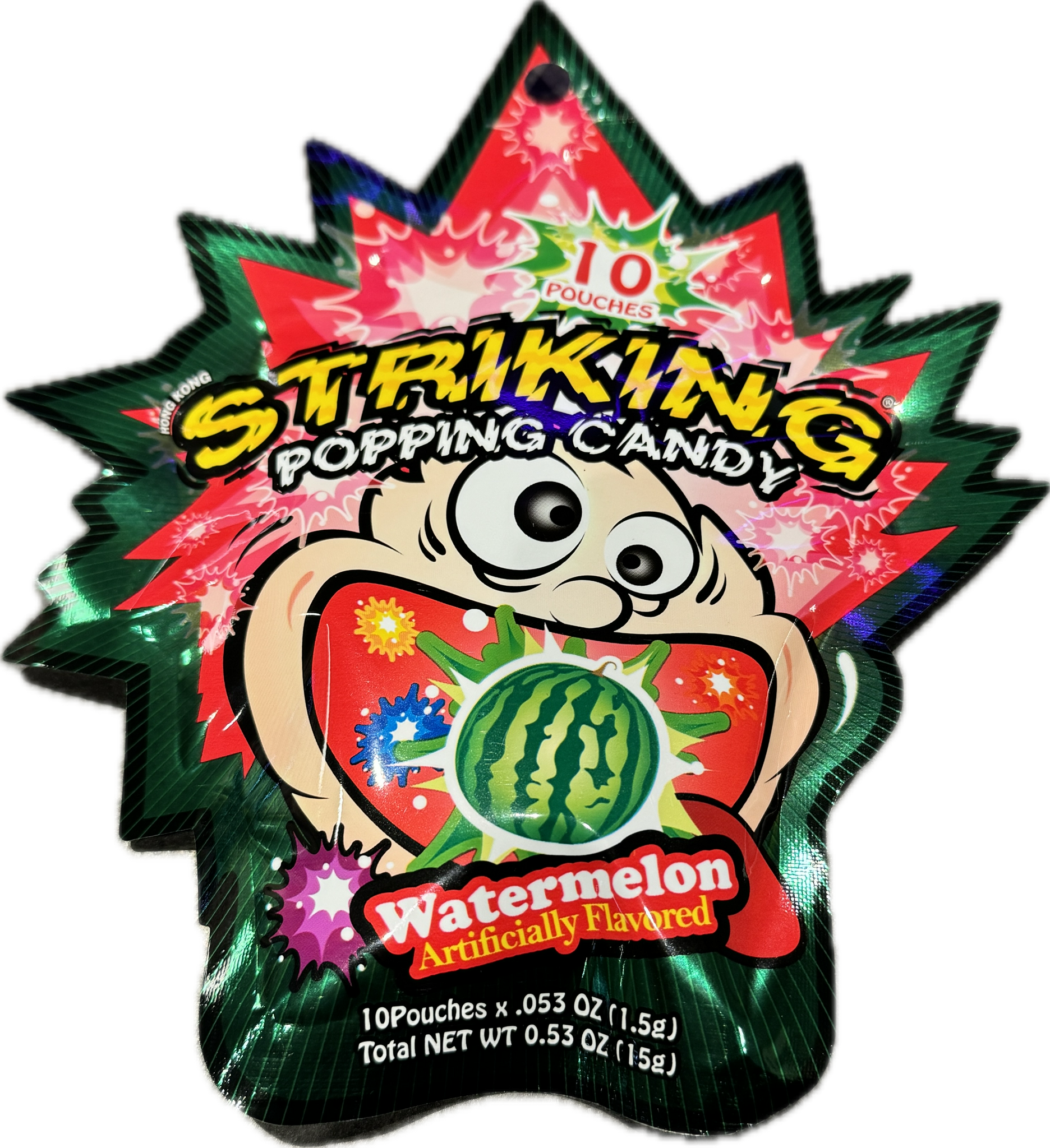 Wassermelone popping candy