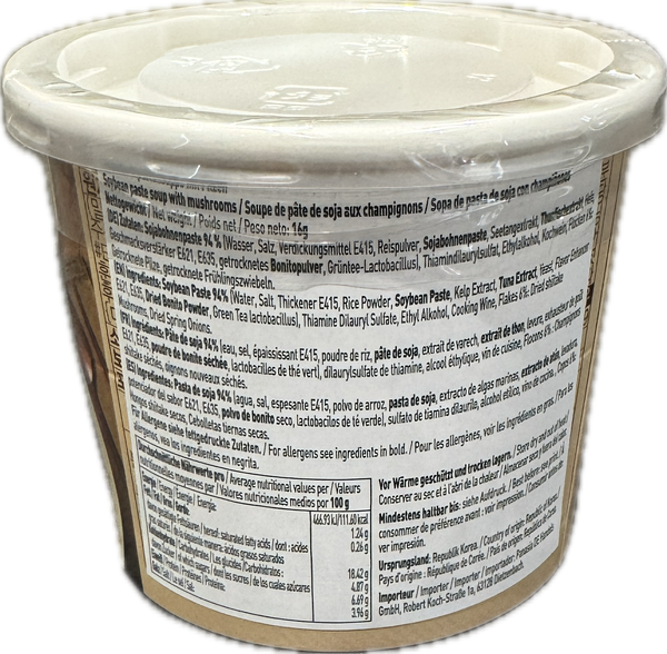 Misosuppe mit Pilzen
