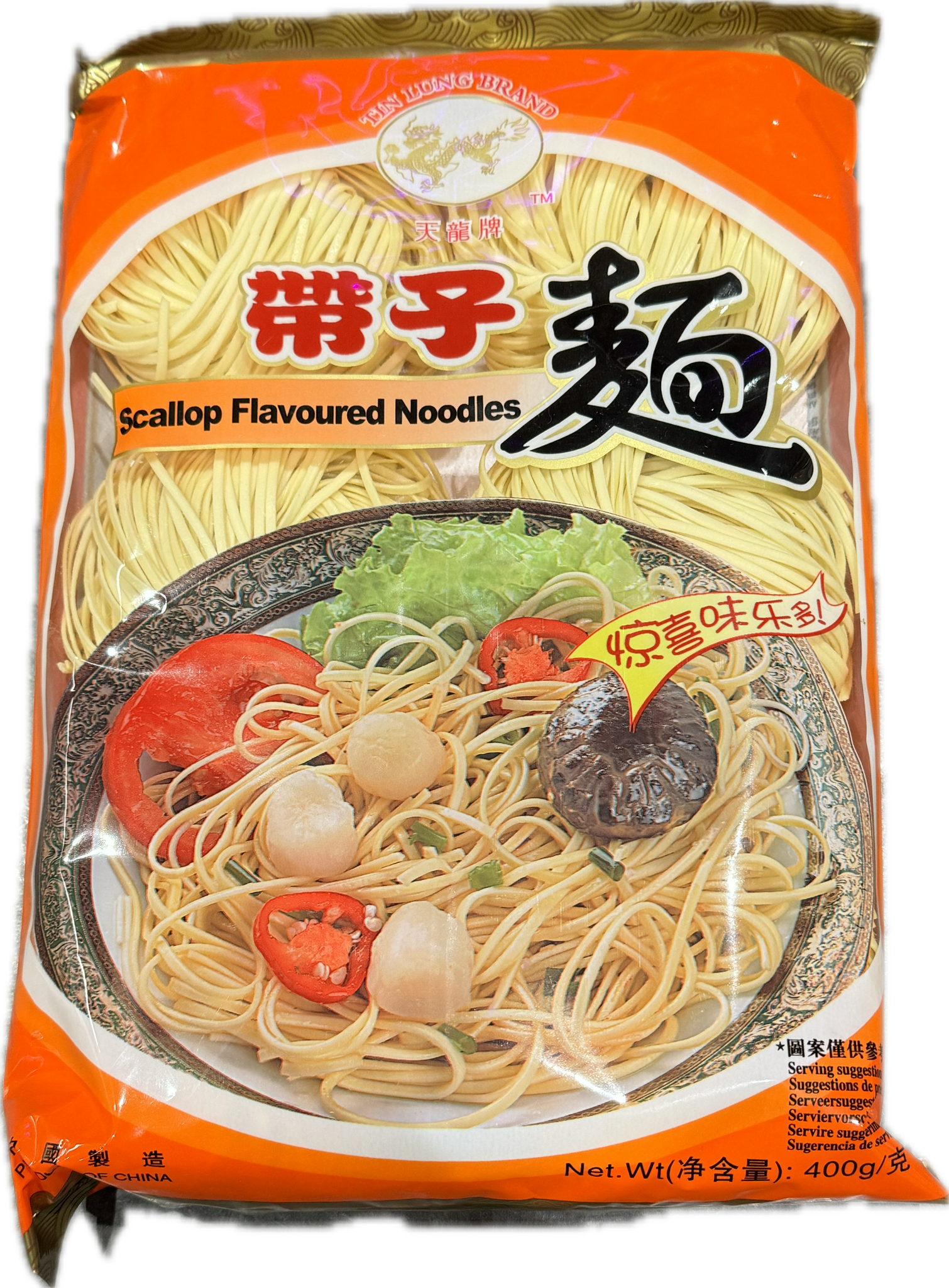 Scallop flv. Noodles