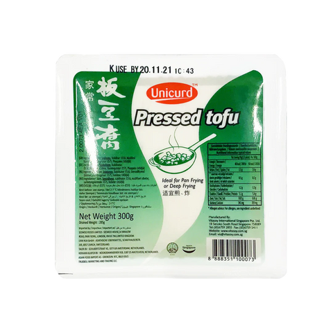 Unicurd Gepresster Tofu Grün 300g