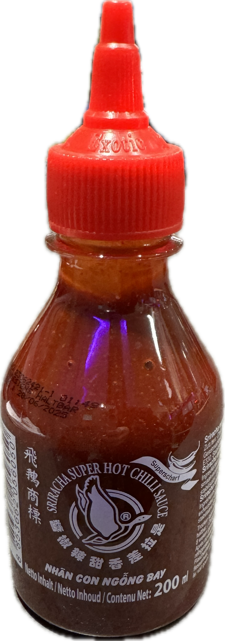 Sriracha super hot chilli sauce