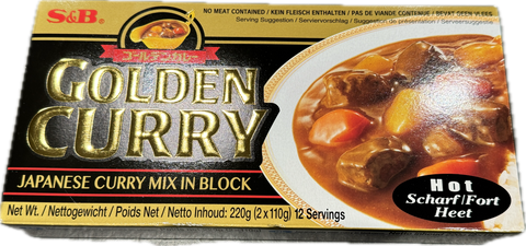 Golden Curry Hot 220g