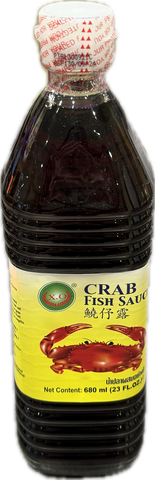 Crab fish sauce