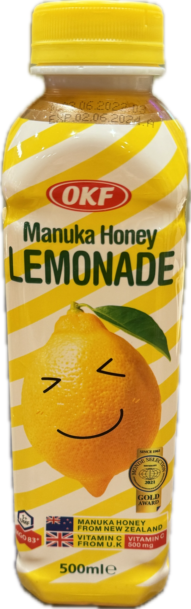 Manuka honey lemonade