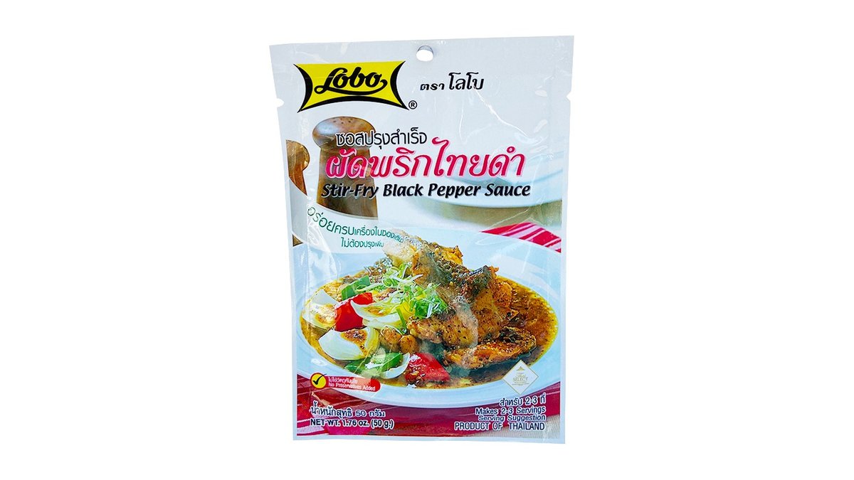 Lobo Schwarzer Pfeffer Woksauce