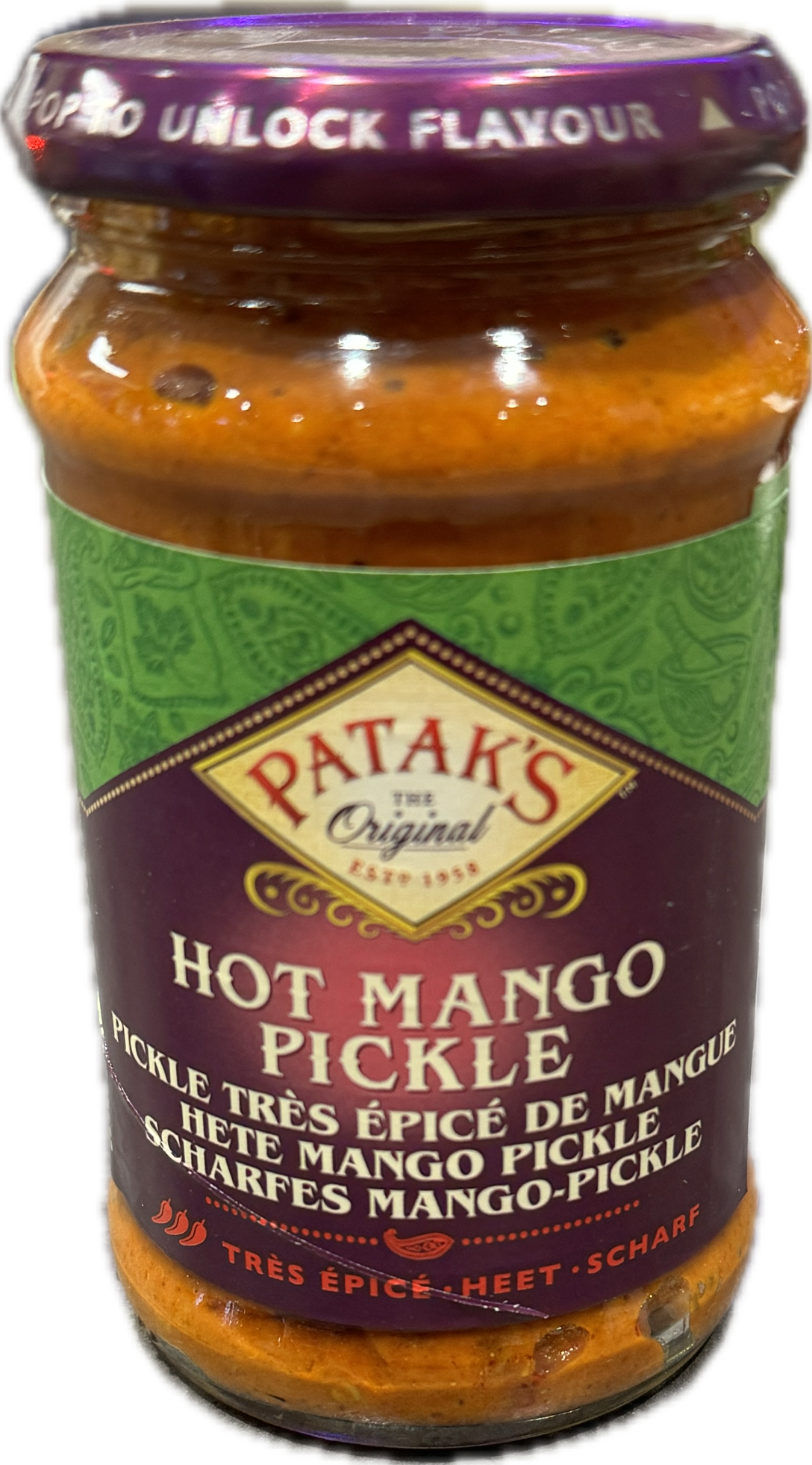 Hot mango pickle