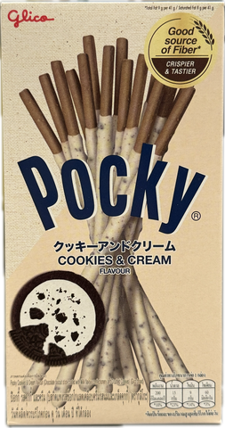 Pocky cookies & cream