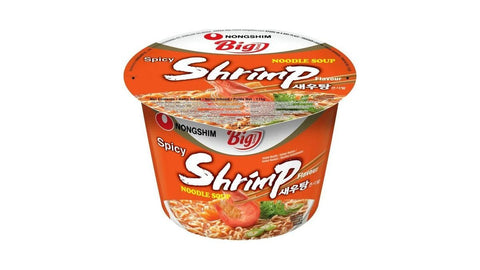 Nongshim Instant-Nudeln Shrimp Big Bowl