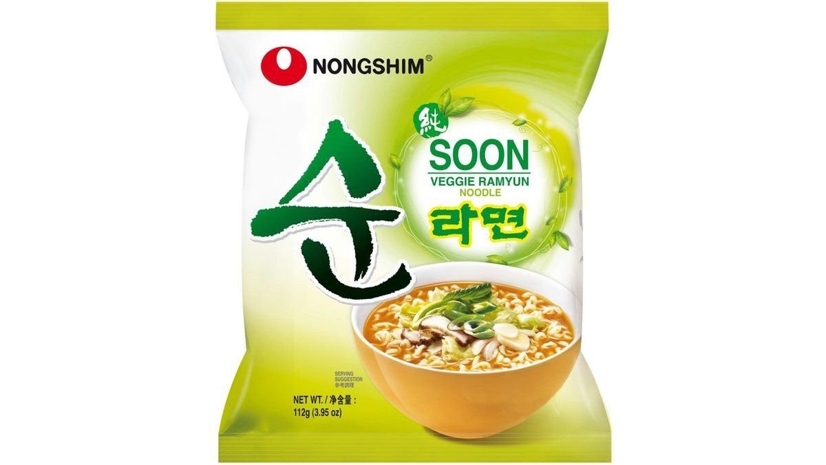 Instantnudeln, Soon Veggie Ramyun, mild
