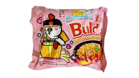 Samyang Buldak Carbonara Hot Chicken Flavor Bratnudeln