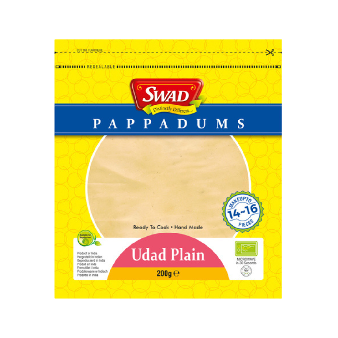 Pappadums Plain
