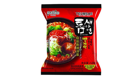 Paldo Instant-Nudeln – scharf gewürzt Beutel120g