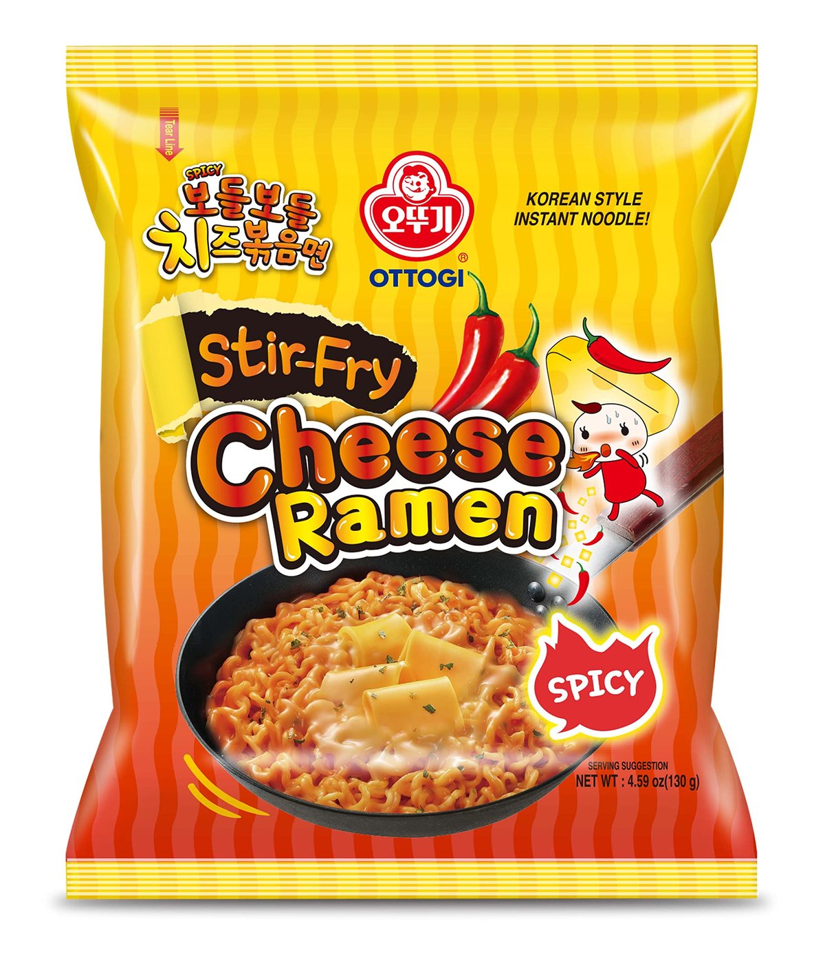 Stir-Fry spicy Cheese Ramen