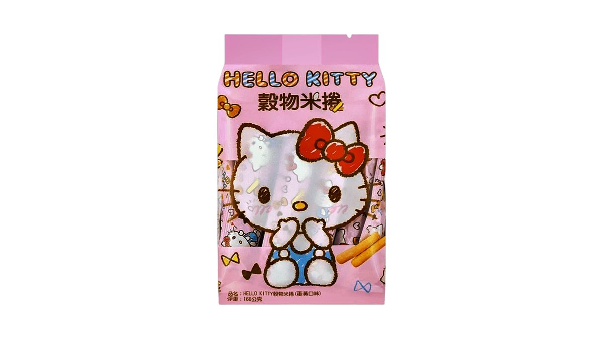 Hello Kitty custard grain roll