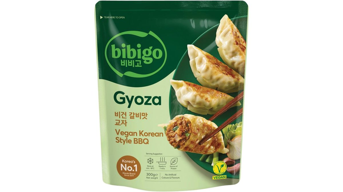 Dumpling Korean BBQ, vegan Gyoza