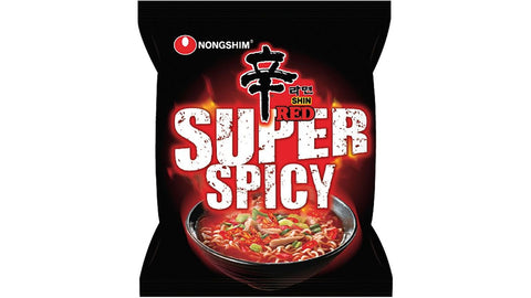 Instantnudeln, super scharf (Red Shin Ramyun)