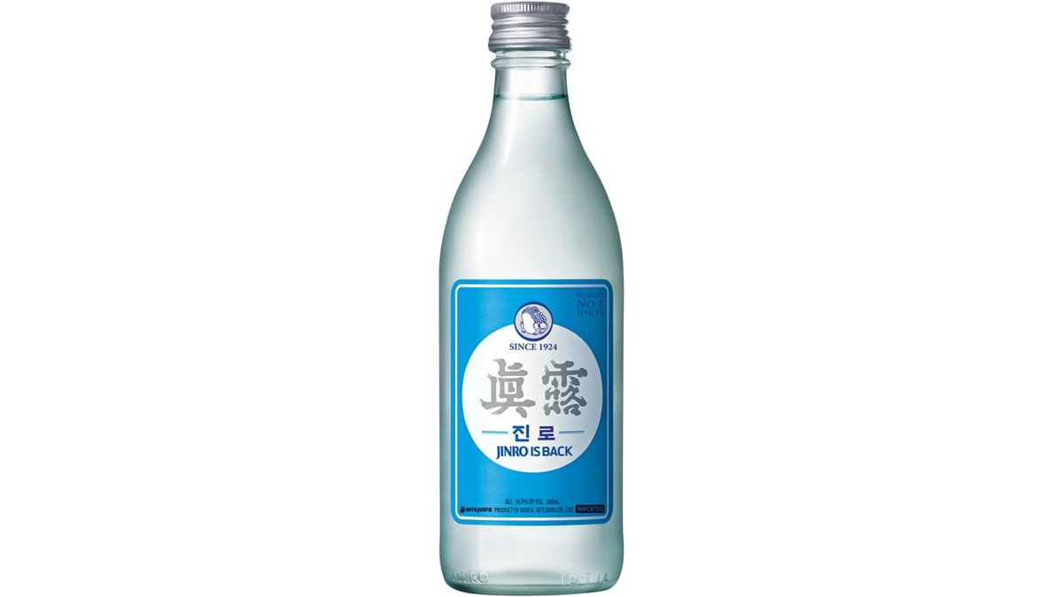 Soju, Jinro is Back, 16% vol