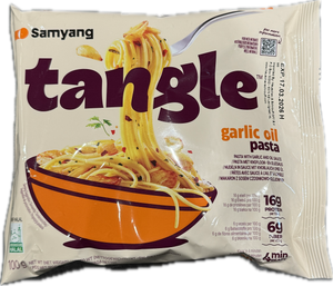 Tangle garlic oil pasta