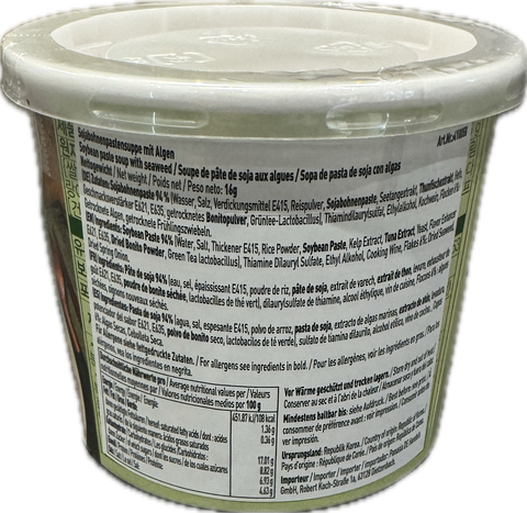 Misosuppe mit Algen