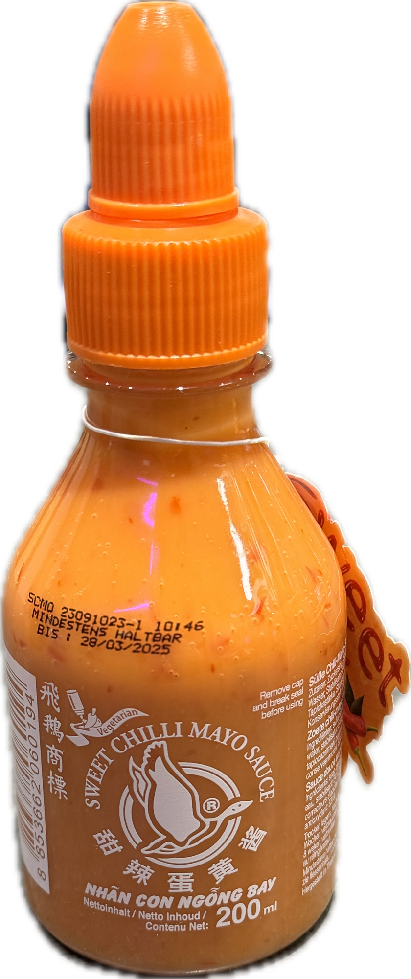 Sriracha chilli mayo sauce