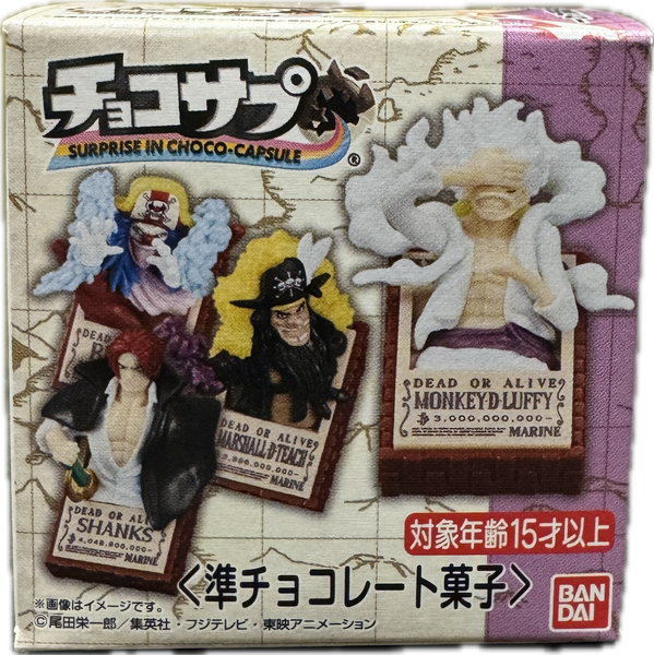 One piece Figur mit Schokolade