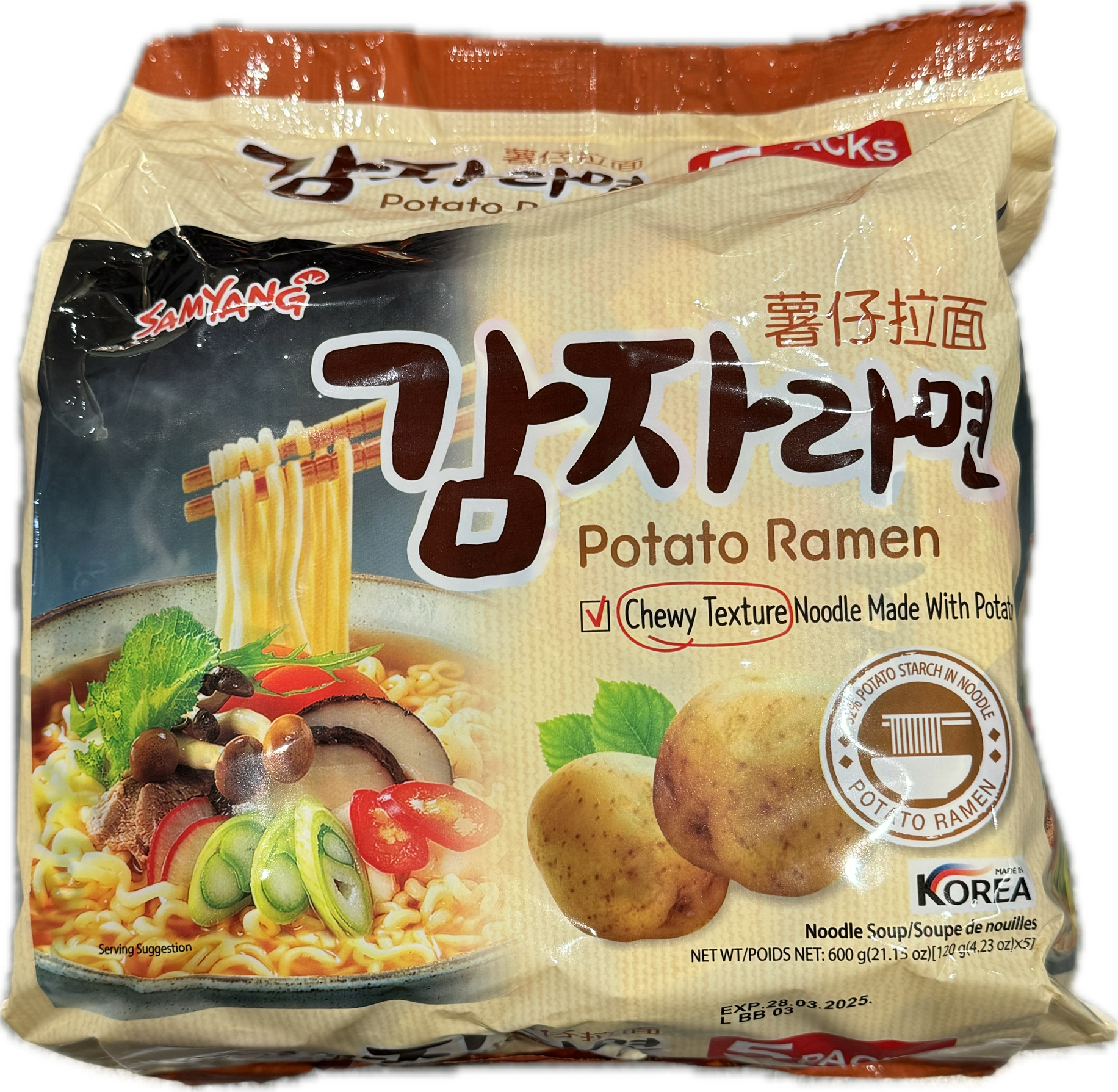 Potato Ramen 5er Pack