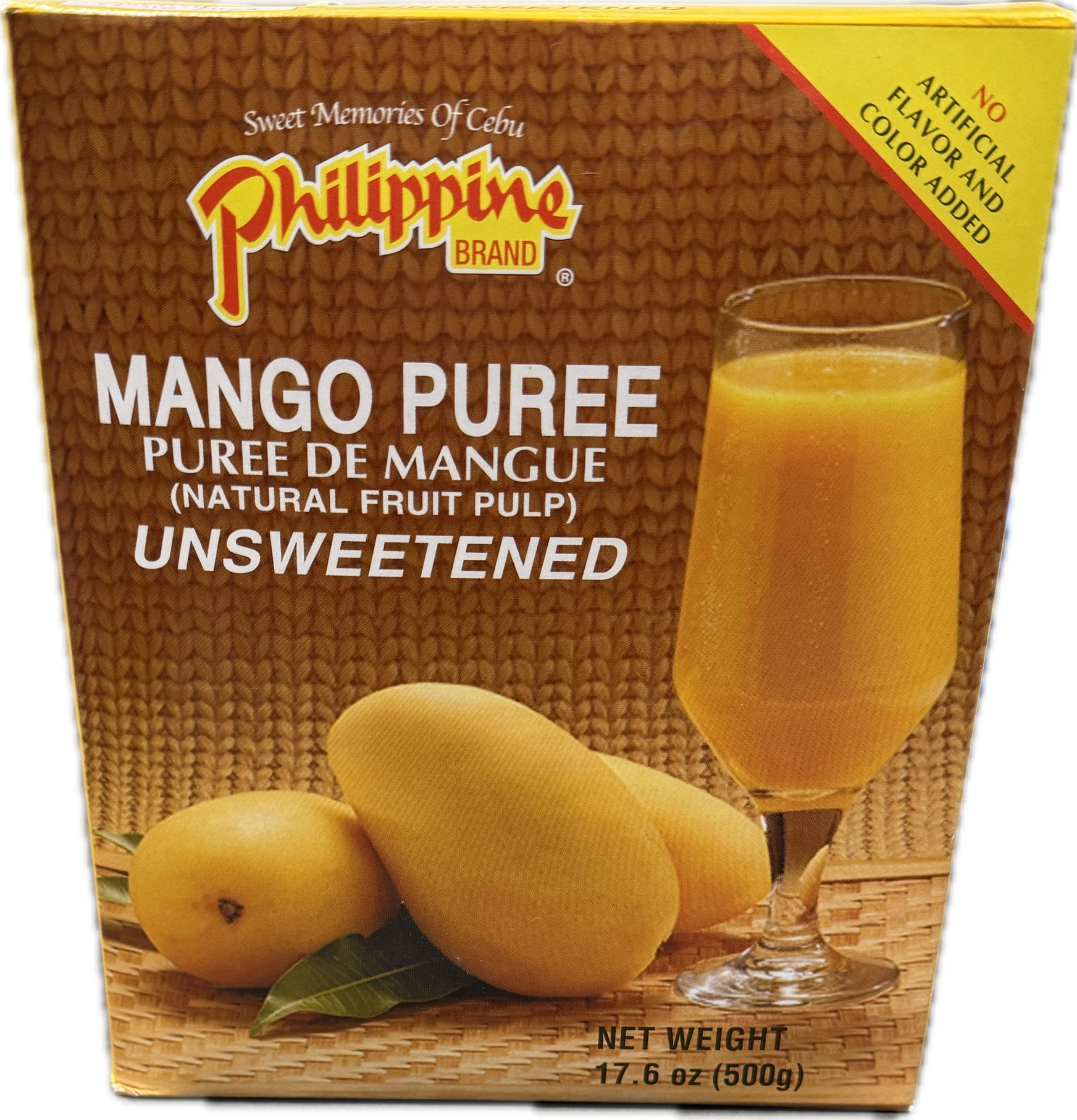 Mango puree unsweetened