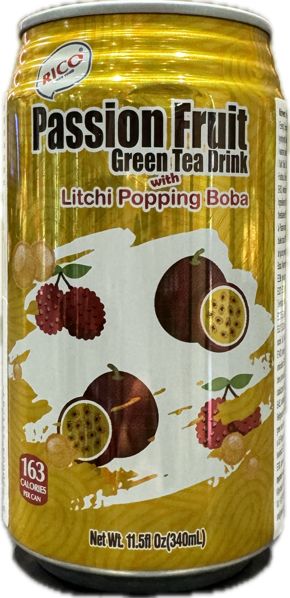 Passion Fruit Bubble Tea