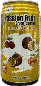 Passion Fruit Bubble Tea