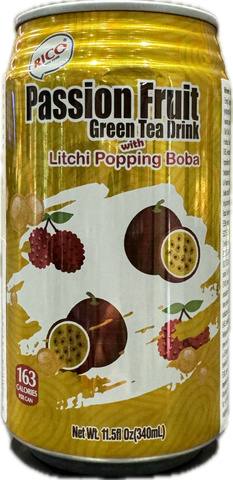 Passion Fruit Bubble Tea