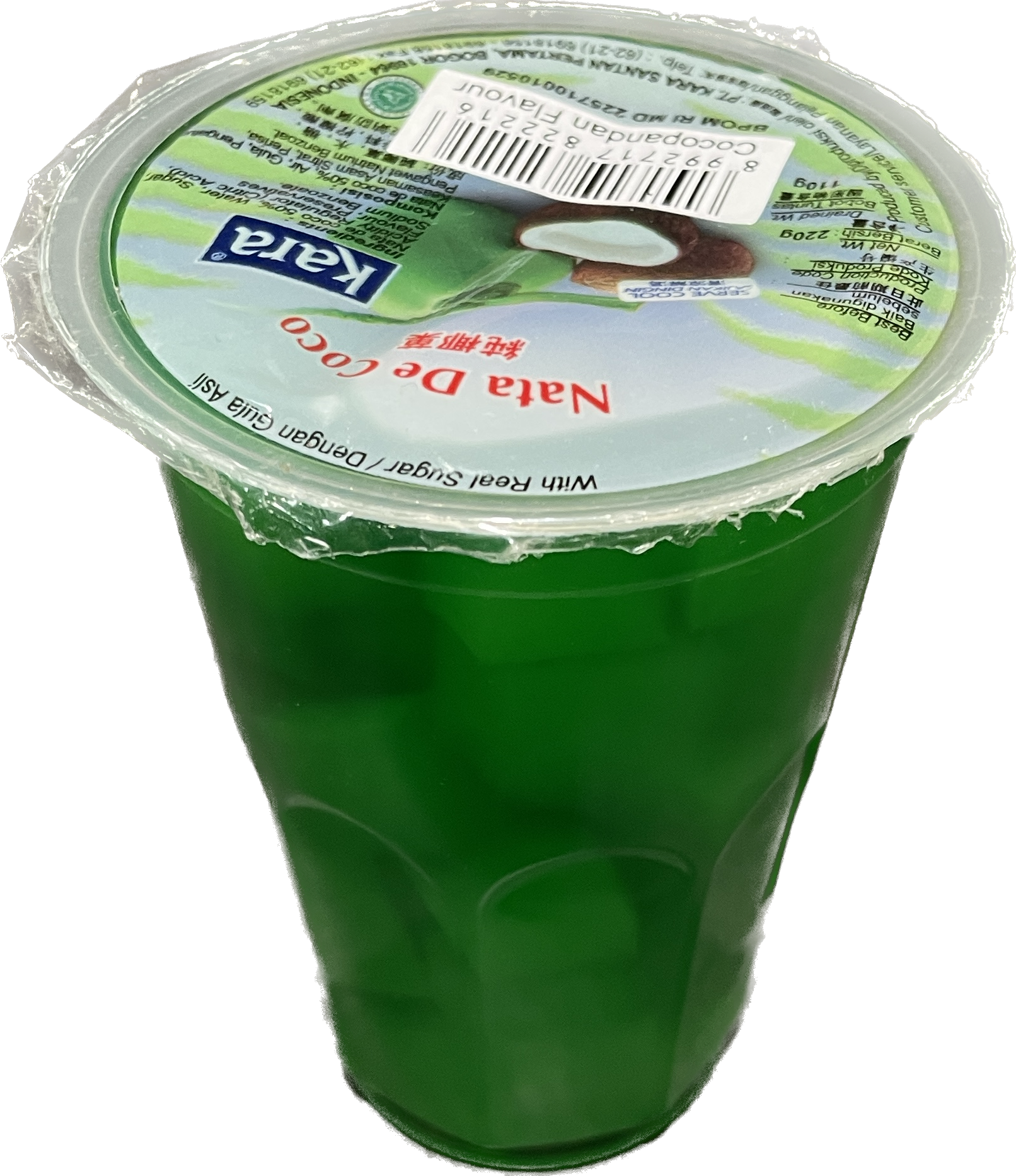 Nata de coco Pandan