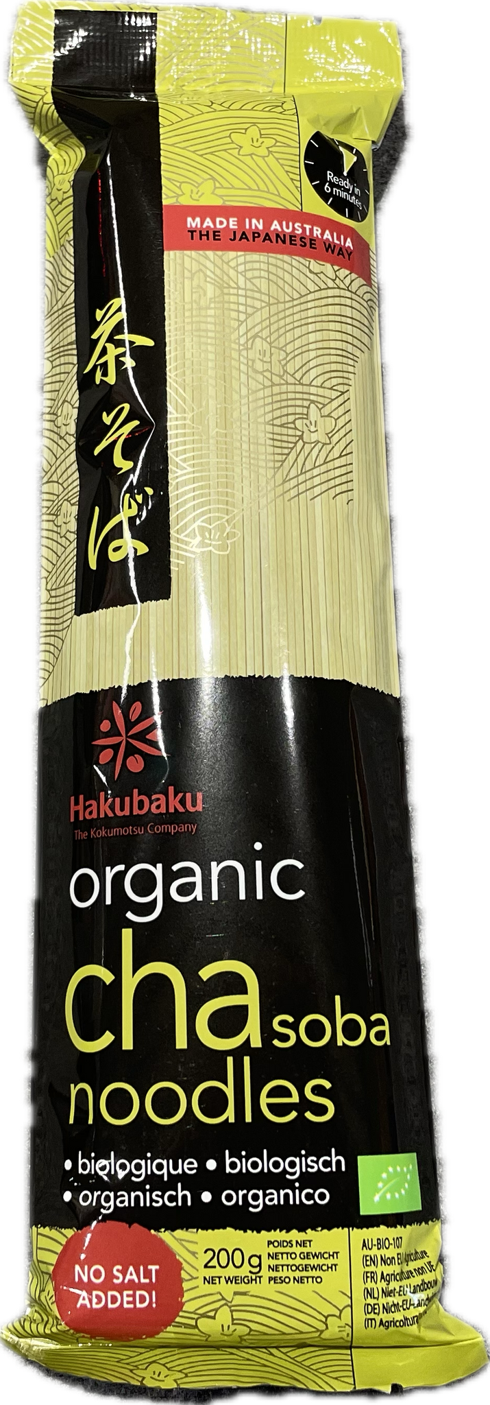 Cha soba organic