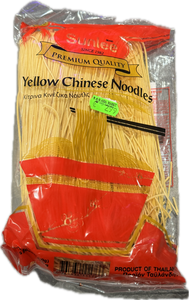 Yellow chinese noodles