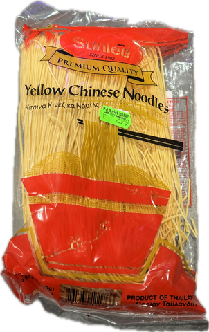 Yellow chinese noodles