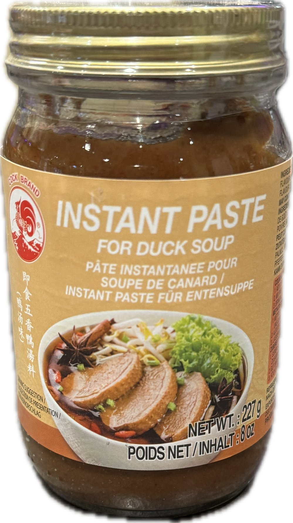 Duck soup paste