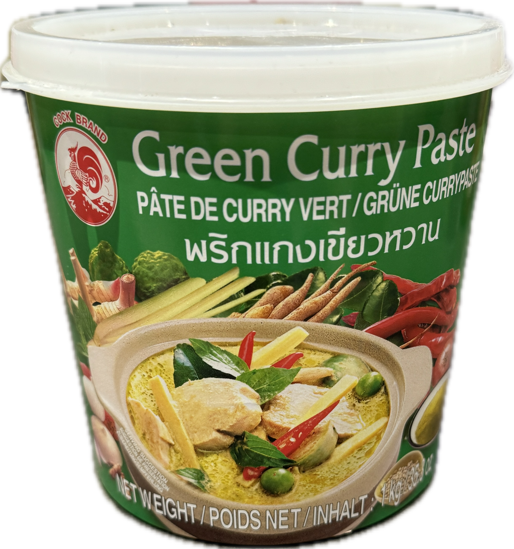 Green curry paste