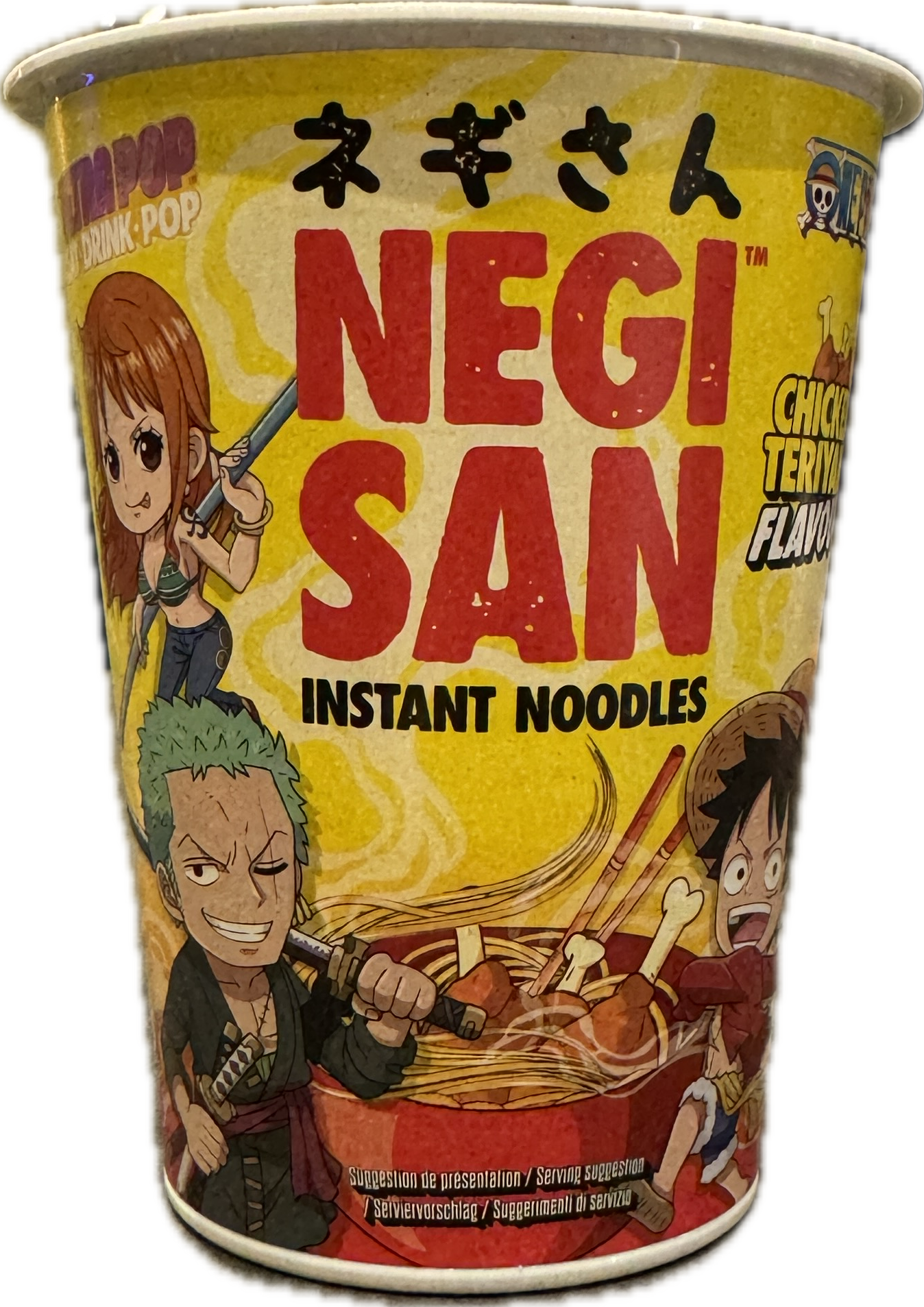 One Piece cup noodle