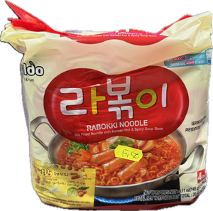 Rabokki noodle 4 Pack