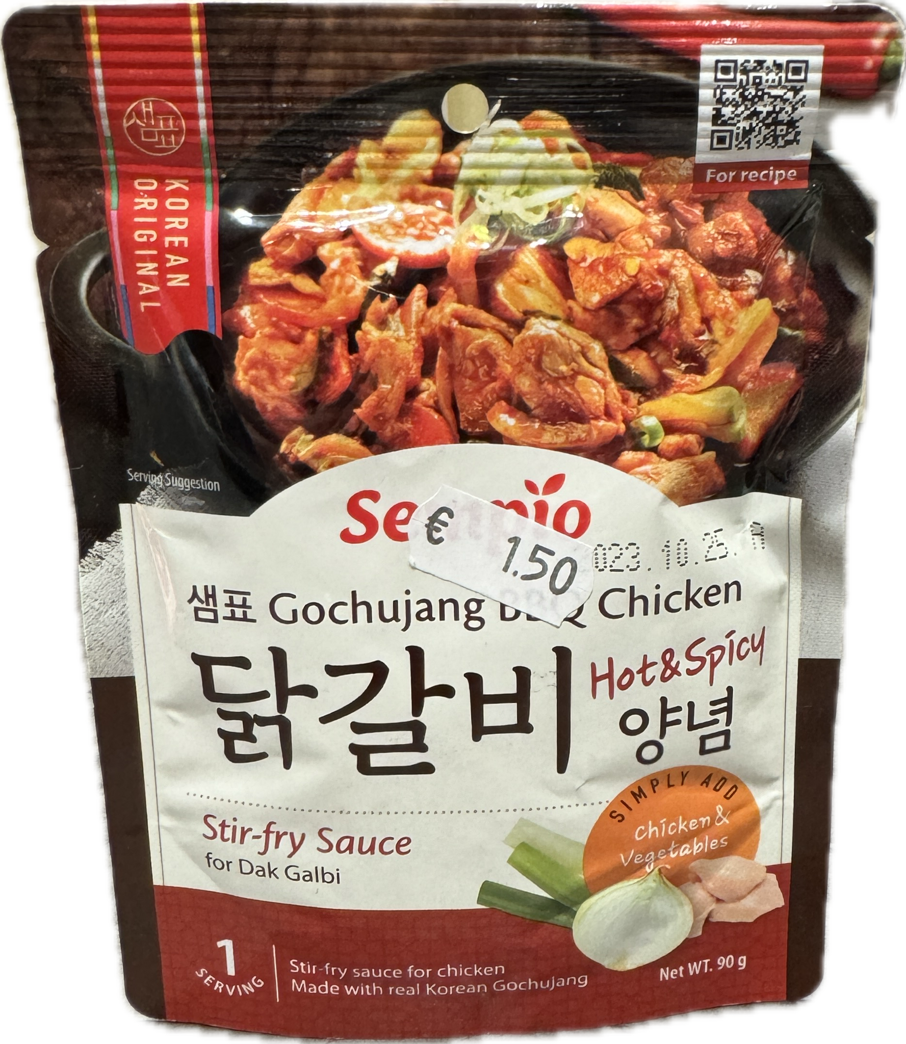 Gochujang BBQ chicken