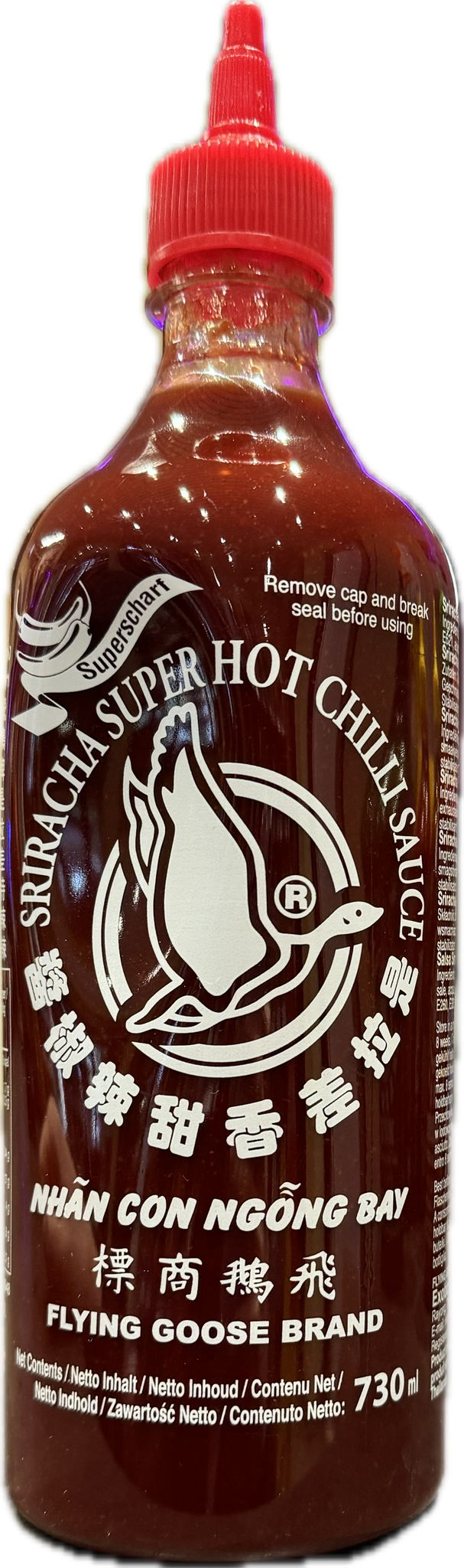 Sriracha super hot chilli sauce