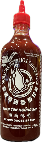 Sriracha super hot chilli sauce