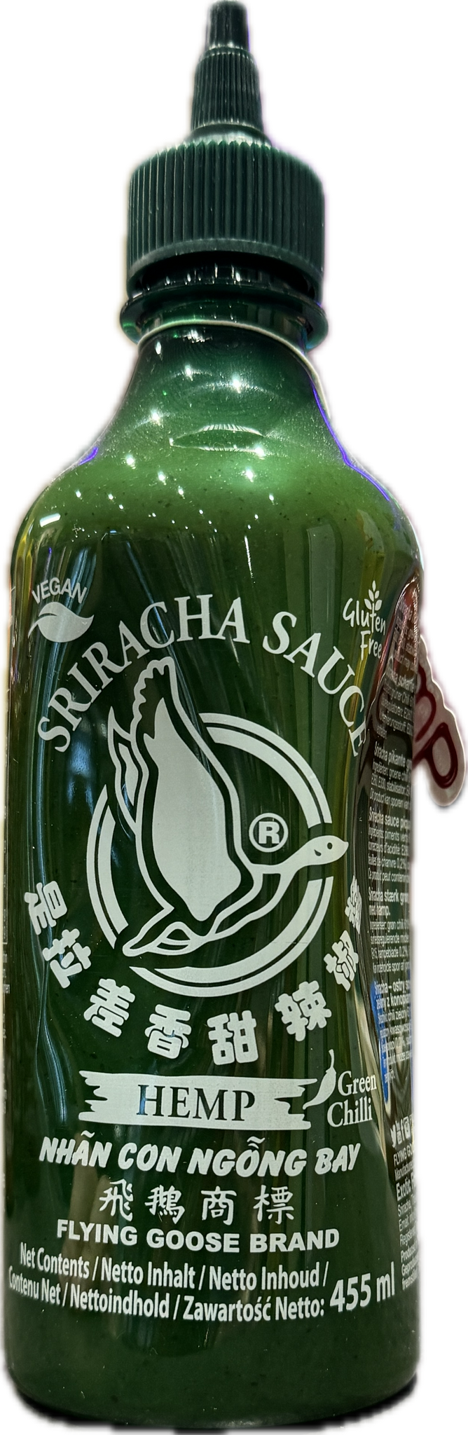 Sriracha hot green chilli sauce