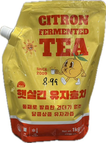 Citron fermented Tea