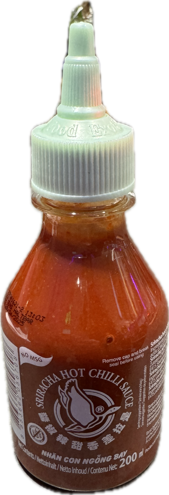 Sriracha hot chilli sauce